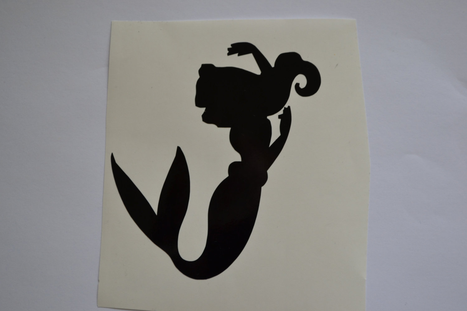 Items similar to Ariel The Little Mermaid silhouette storybook 