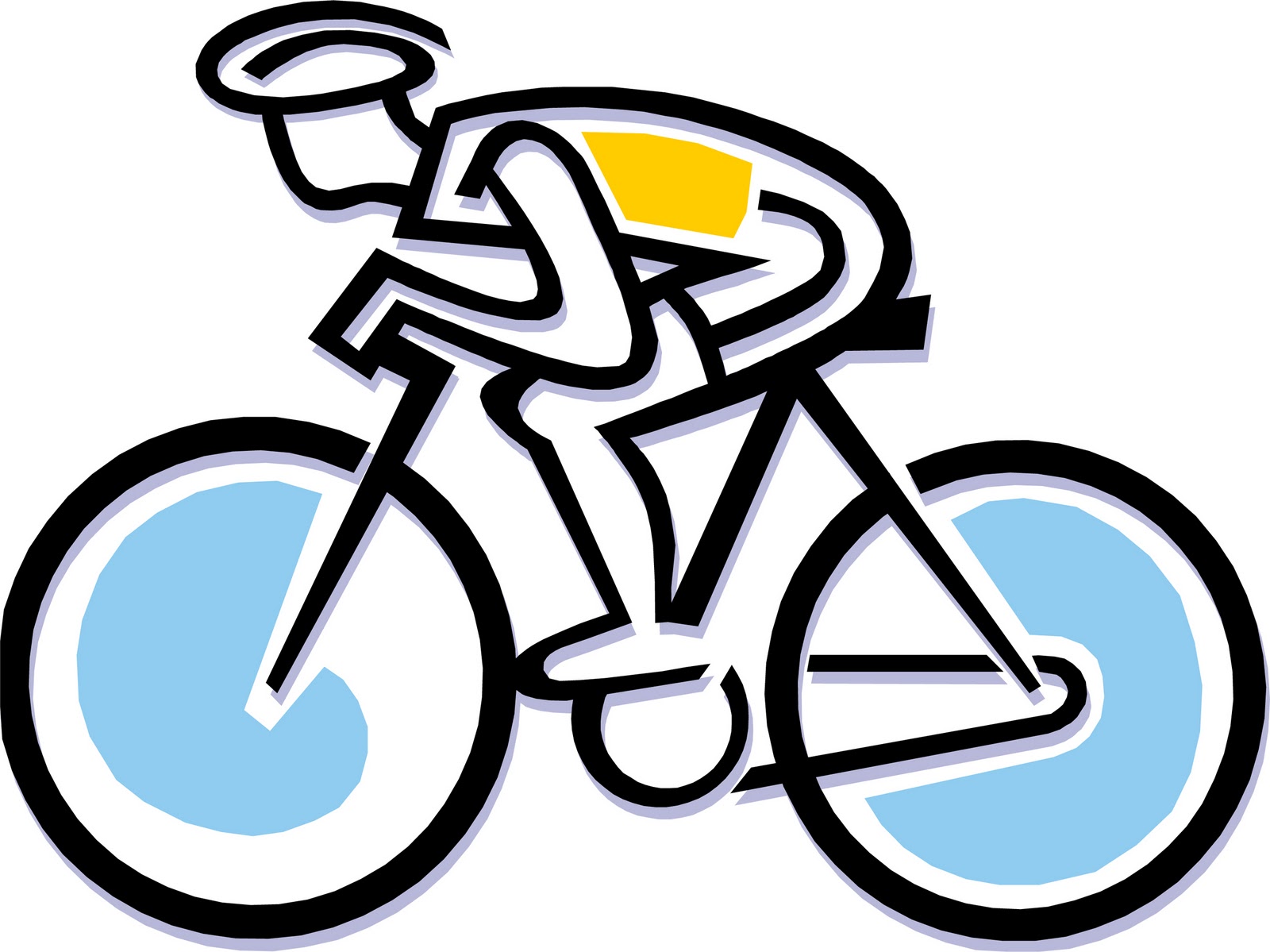 clip art cartoon bicycle - photo #45