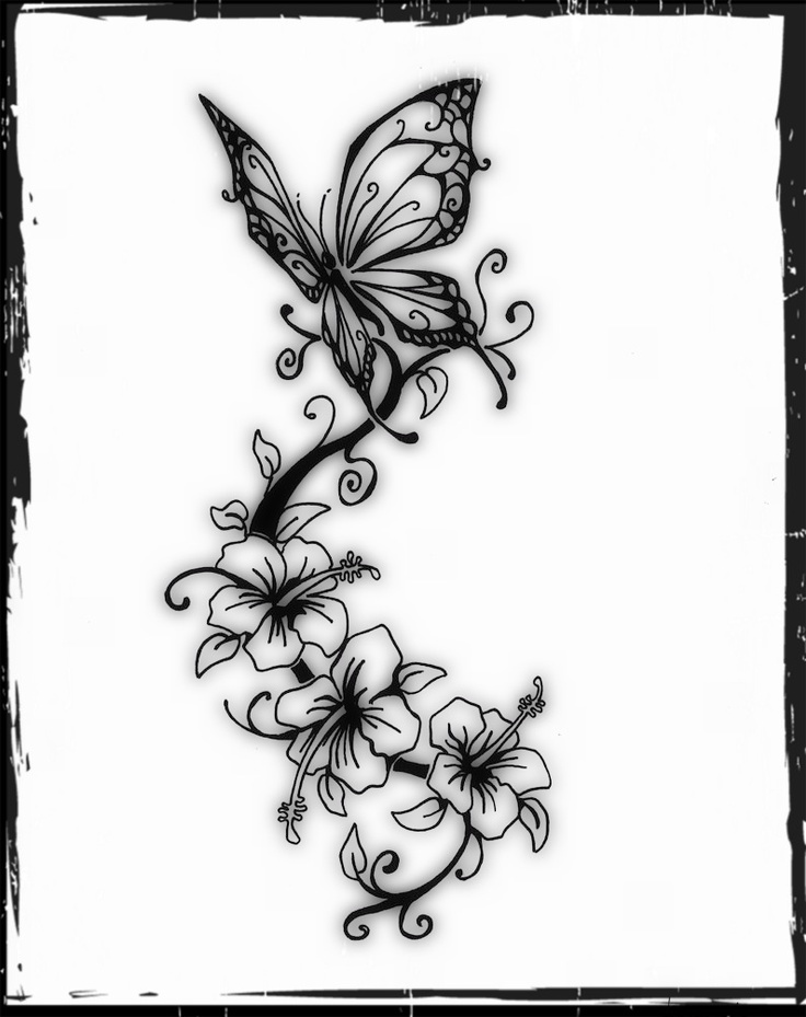 tribal butterfly | Tatts | Clipart library