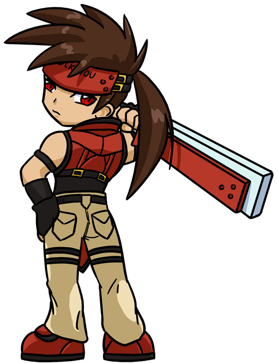 SD Sol Badguy by gryphonworks on Clipart library
