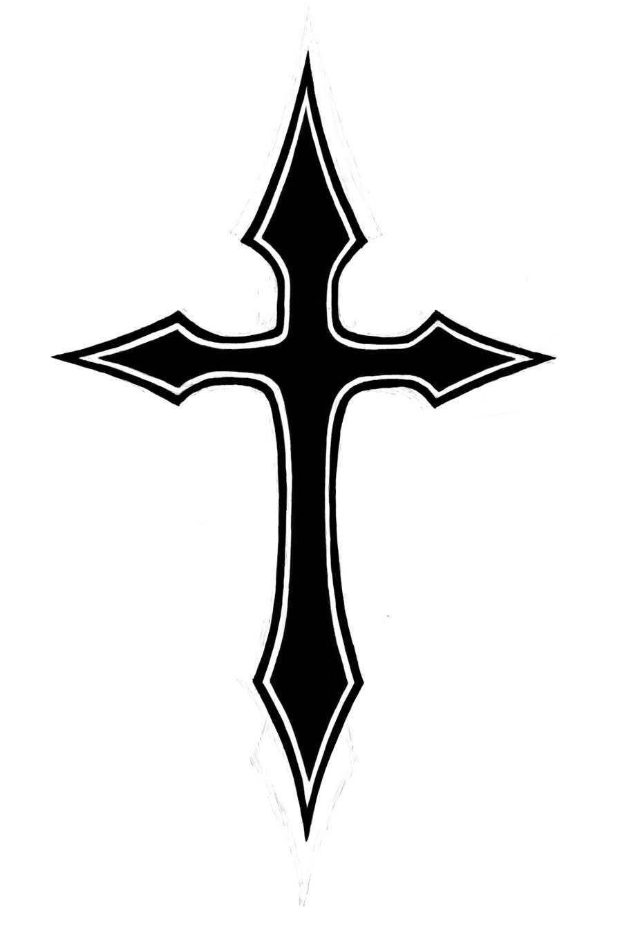 Free CROSS Outline, Download Free CROSS Outline png images, Free