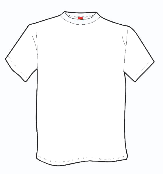Tee Shirt Outline