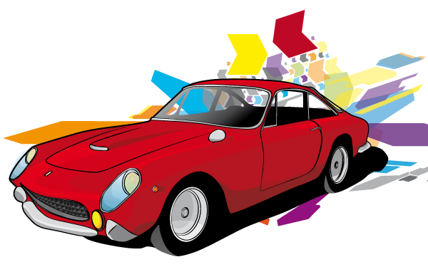 Free Red Car Vector | Download Free Vector Graphics