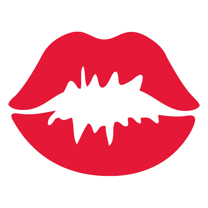 clip art big red lips - photo #50
