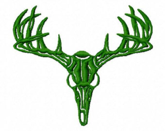 Deer Skull Stencil - Clipart library
