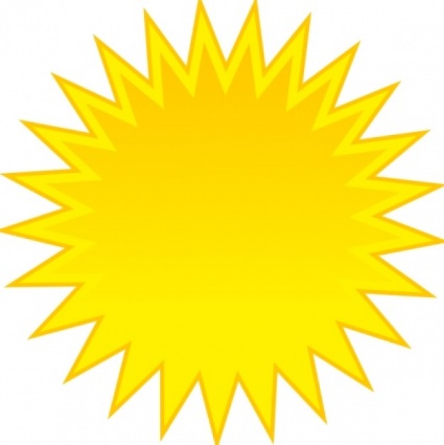 Sun clip art Vector | Free Download
