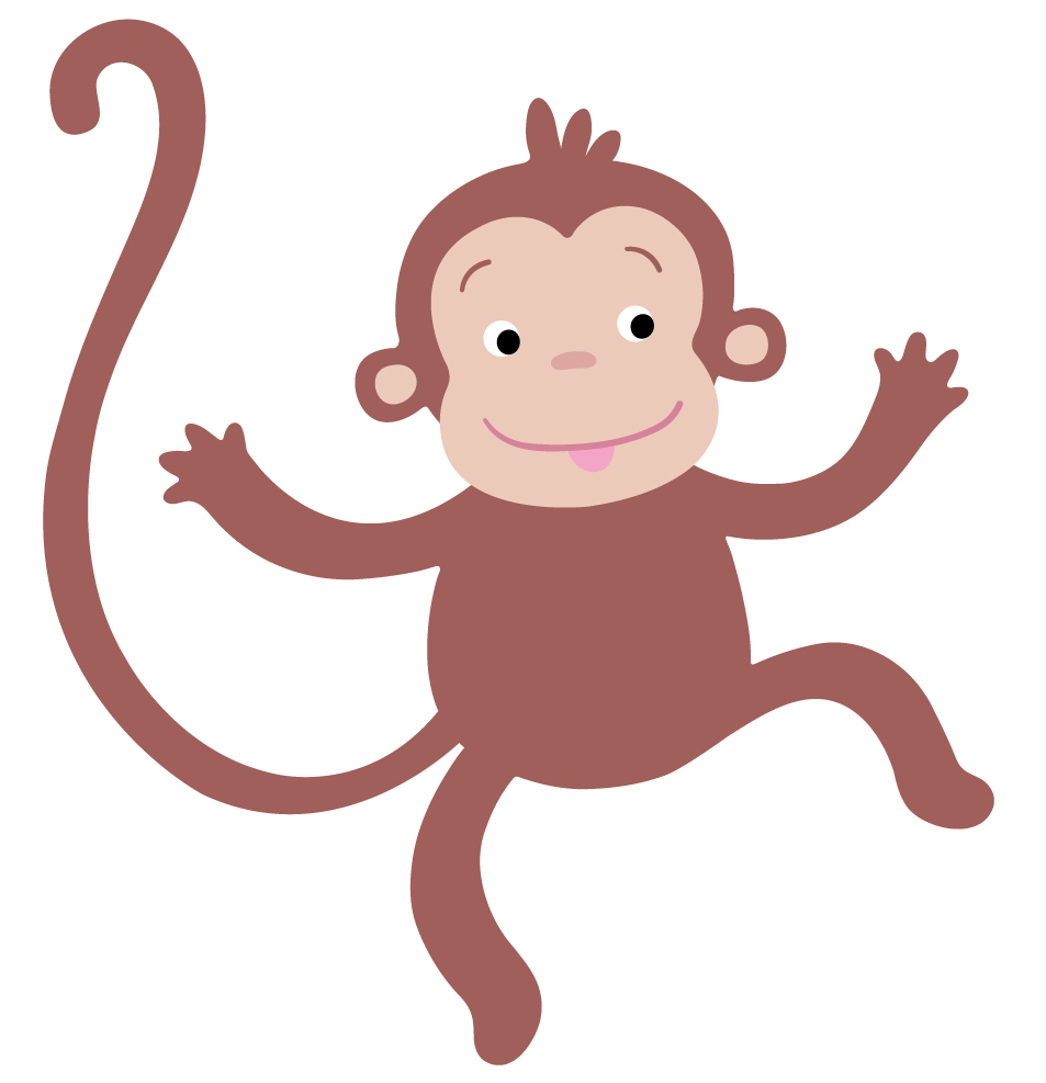 clipart monkey hanging - photo #13