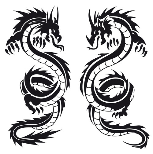Chinese Dragon Vector 