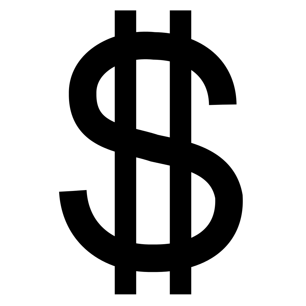 Free Black Dollar Sign Download Free Black Dollar Sign Png Images 