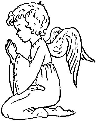 Easy To Draw Angels - Clipart library