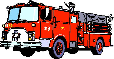 Cartoon Fire Truck - Clipart library