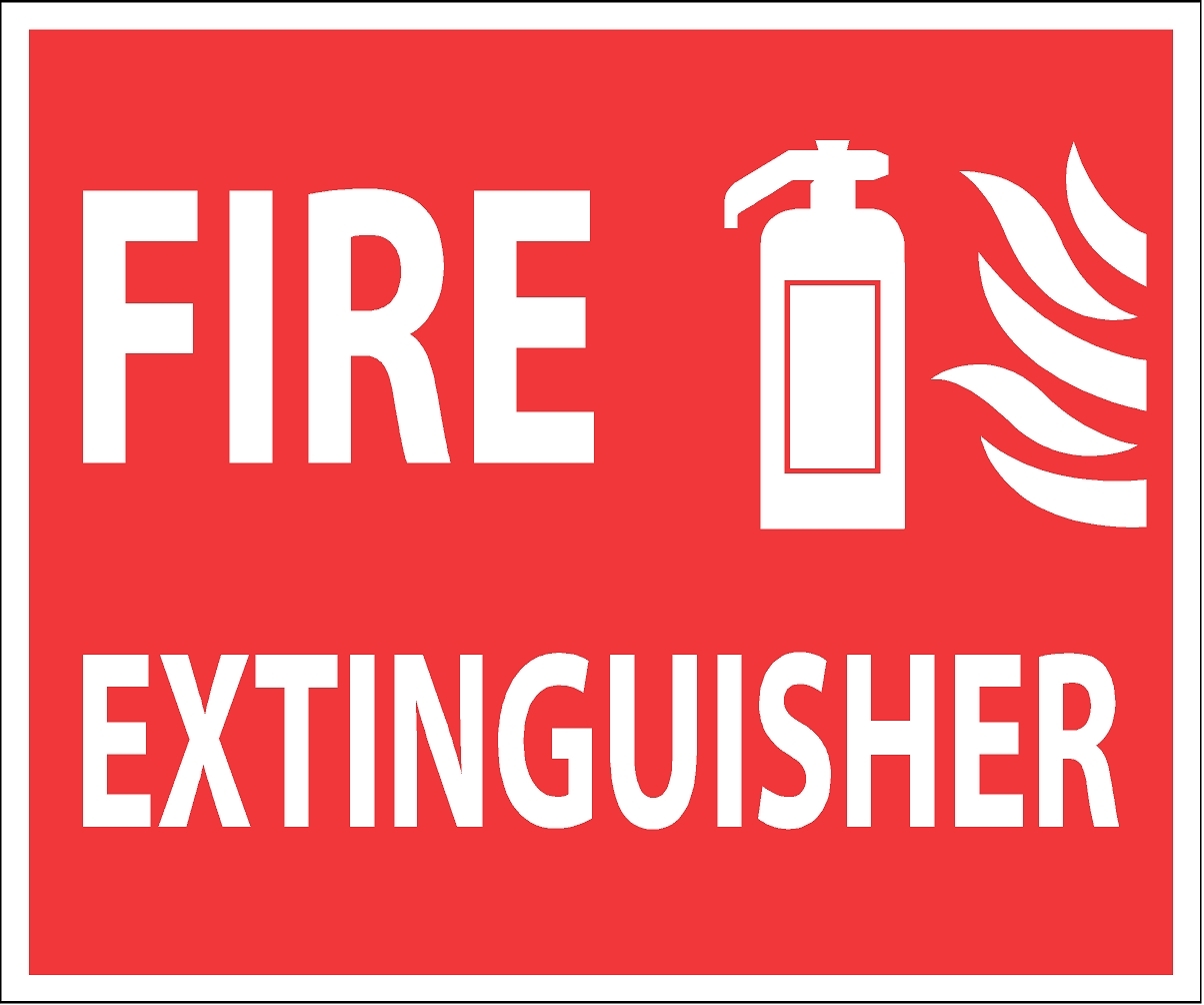 FE10 ALL MATERIALS FIRE EXTINGUISHER SIGNS & STICKERS ALL SIZES FREE P+P 