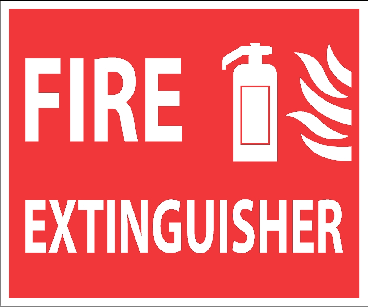 Fire Extinguisher Signs Printable