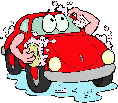 Pix For  Car Wash Cartoon Logo