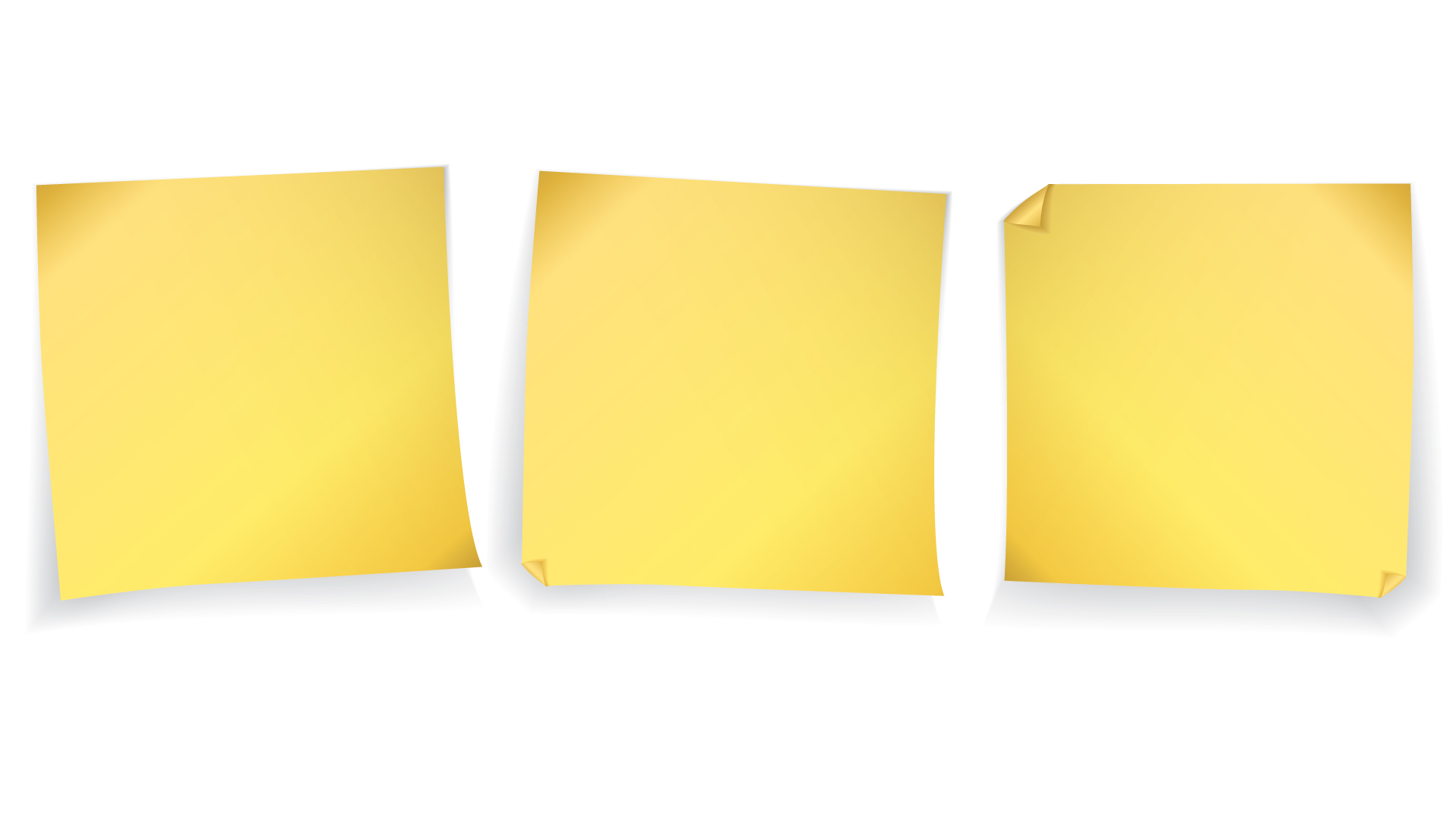 Yellow Post It Png - Clipart library