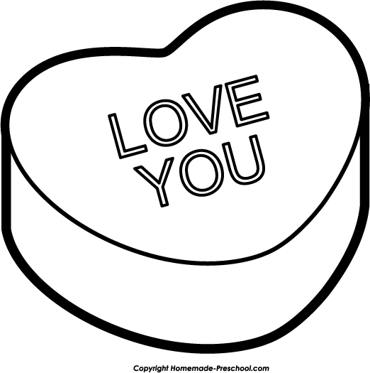 Heart Clip Art Black And White | Clipart library - Free Clipart Images