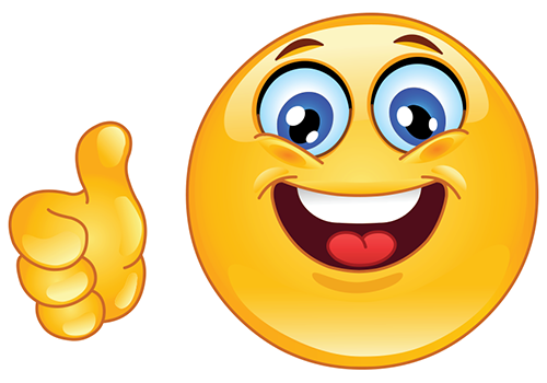Thumbs Up Smiley - Facebook Symbols and Chat Emoticons