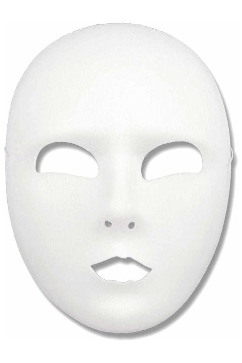 full face mask outline - Clip Art Library