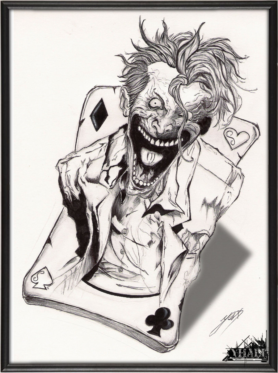 The Joker Card Tattoo Image 
