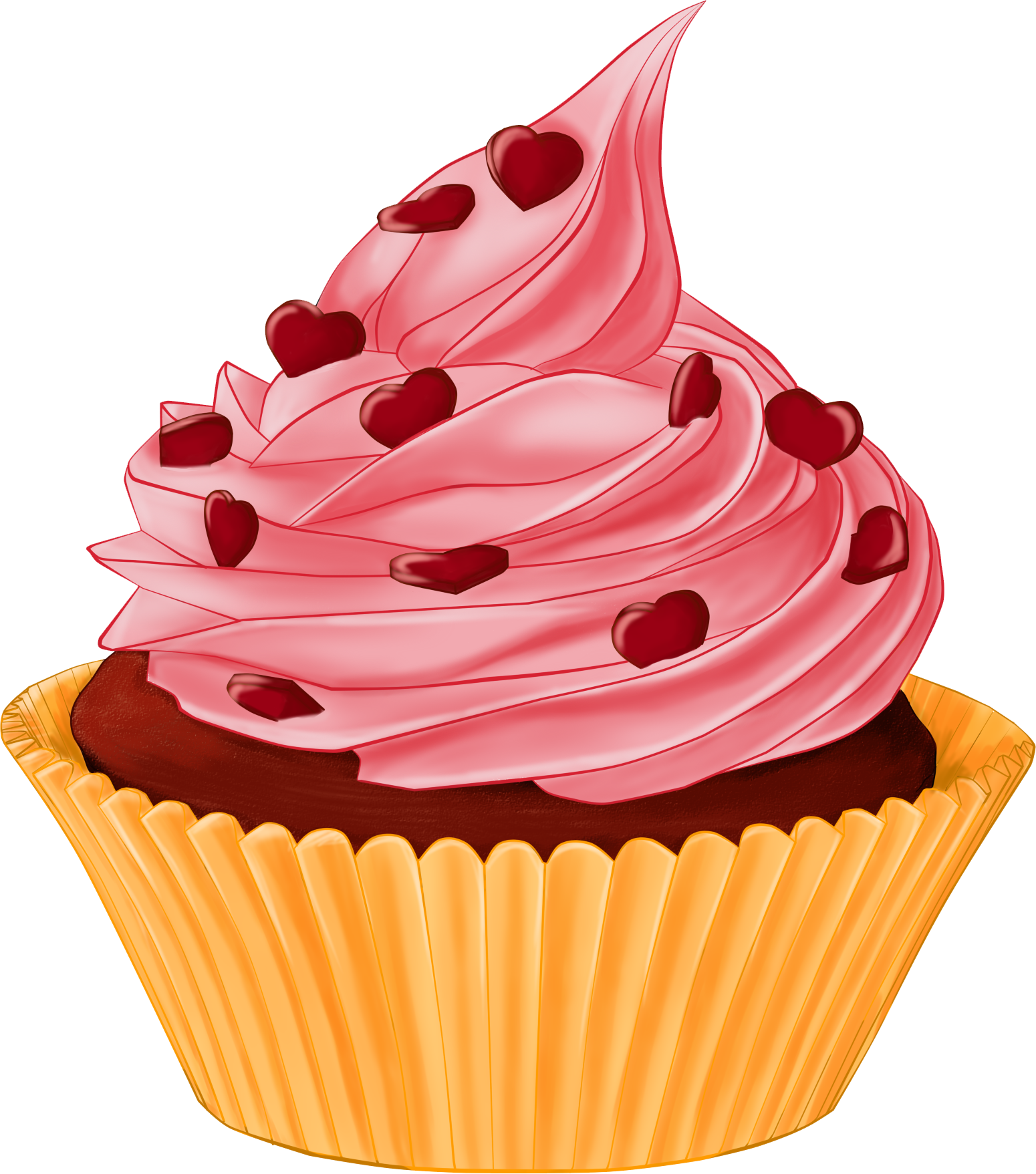 Free Cupcakes Drawing, Download Free Cupcakes Drawing png images, Free
