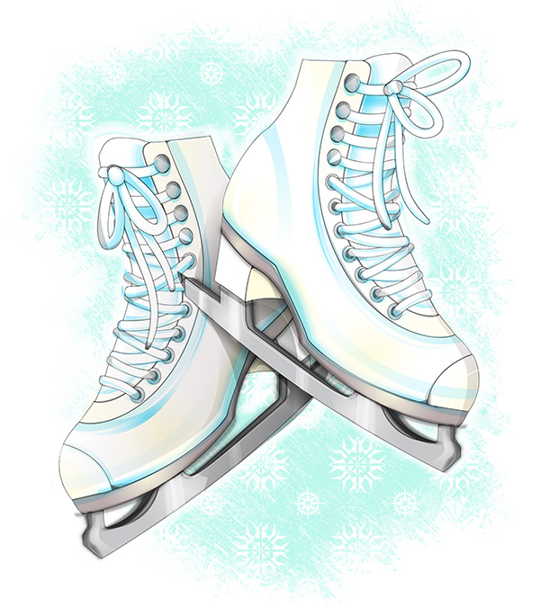 clipart ice skates - photo #44