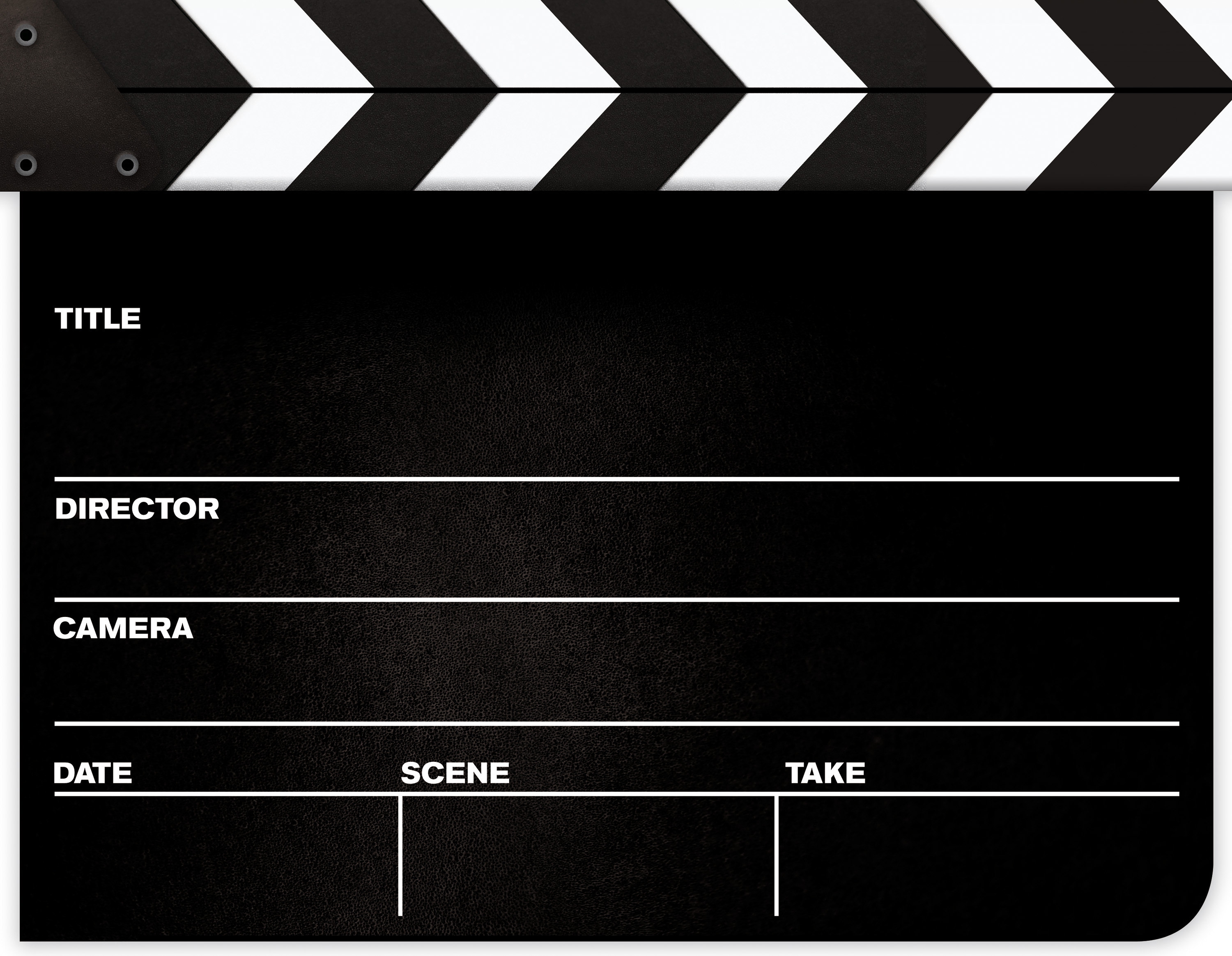 Hollywood Clapper Board - Clipart library