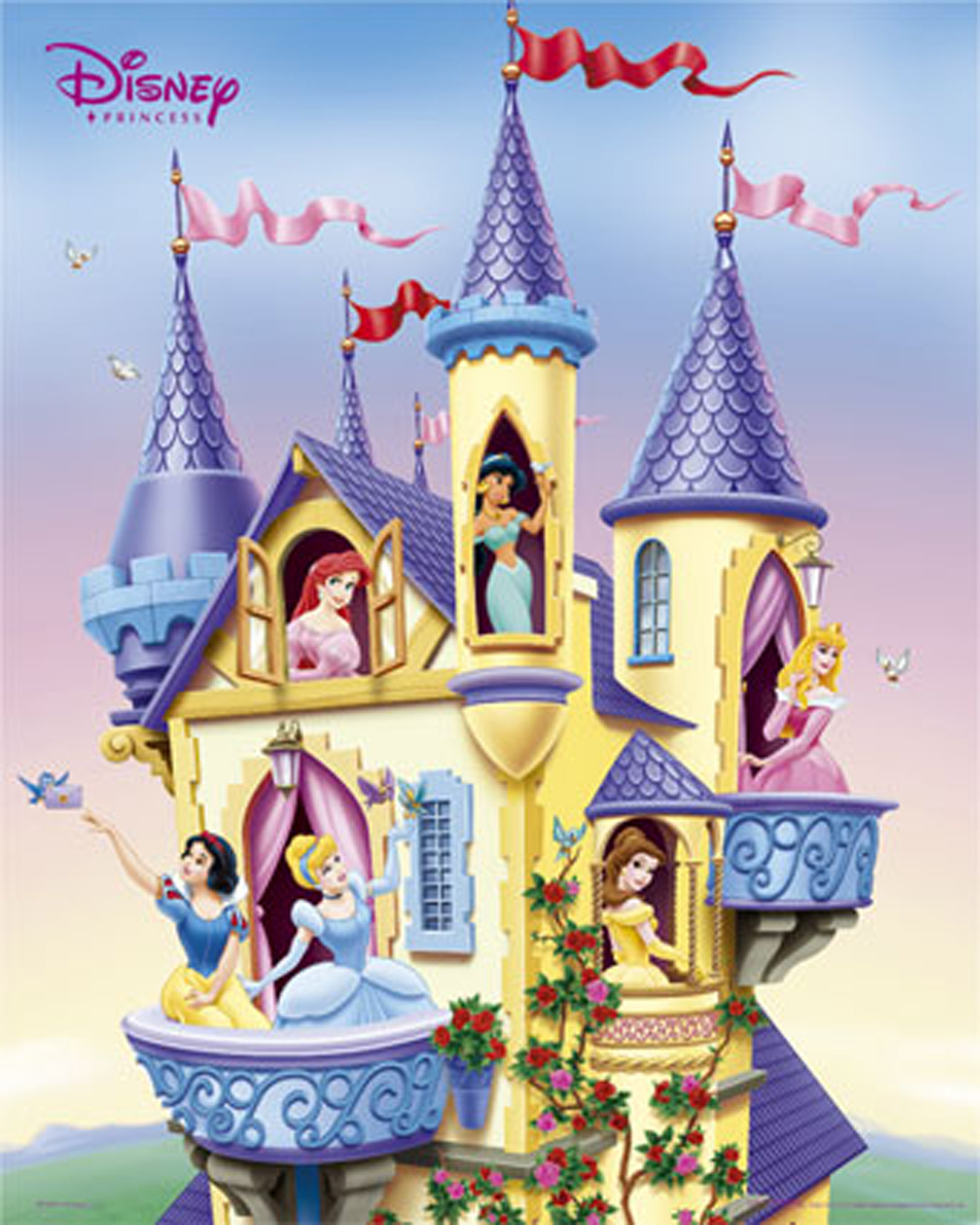 free disney princess castle clipart - photo #40