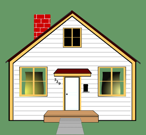 free clipart image of a house - photo #49