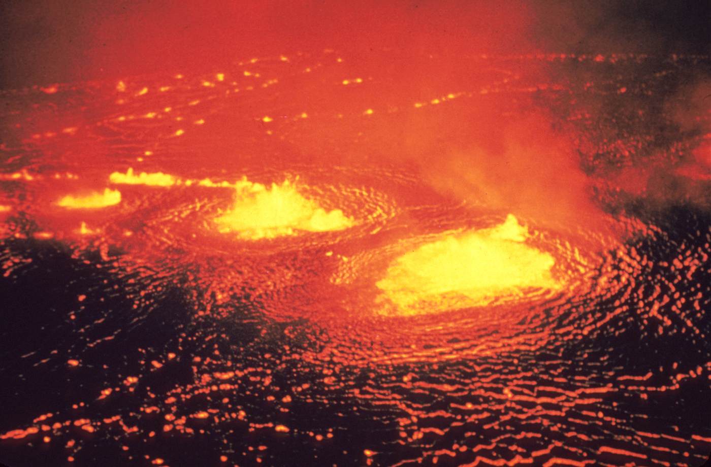 File:Eruption 1954 Kilauea Volcano - Wikipedia, the free 