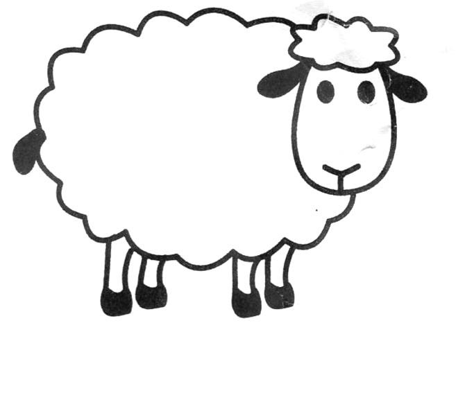 Free Sheep Outline Download Free Sheep Outline Png Images Free 