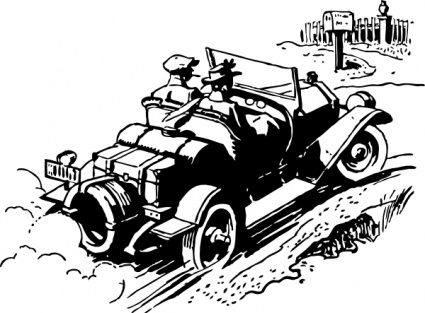 Old Style Automobile clip art - Download free Other vectors