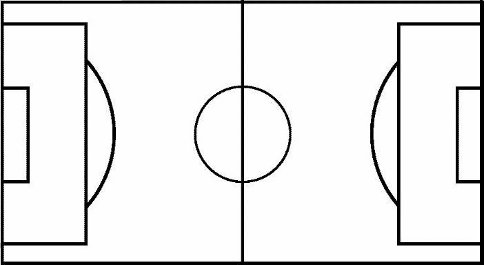Free Printable Soccer Field Diagram - Clipart library