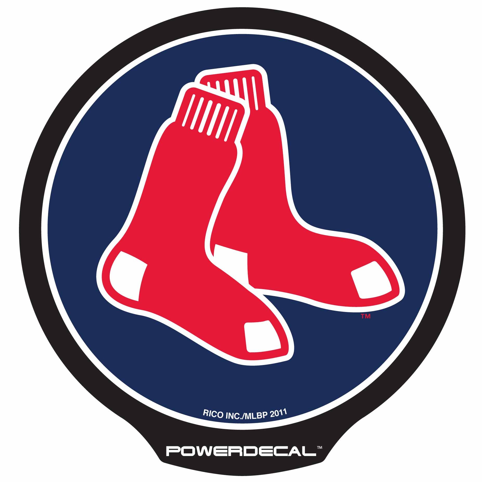 Power Decal Lighted - Boston Red Sox