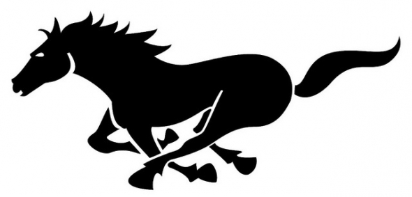 Mustang Horse Clip Art - Clipart library