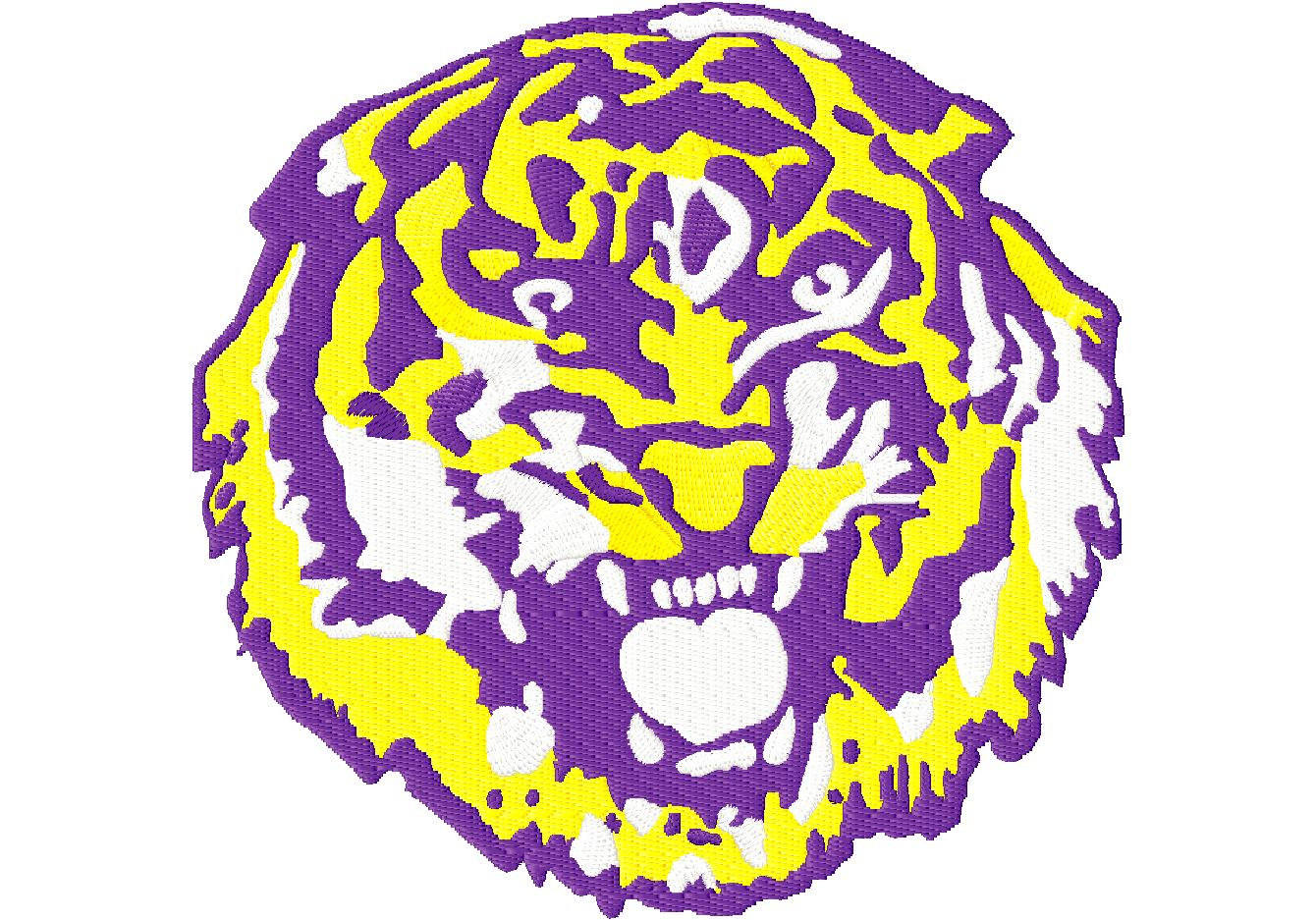 Lsu Tiger - Clipart library