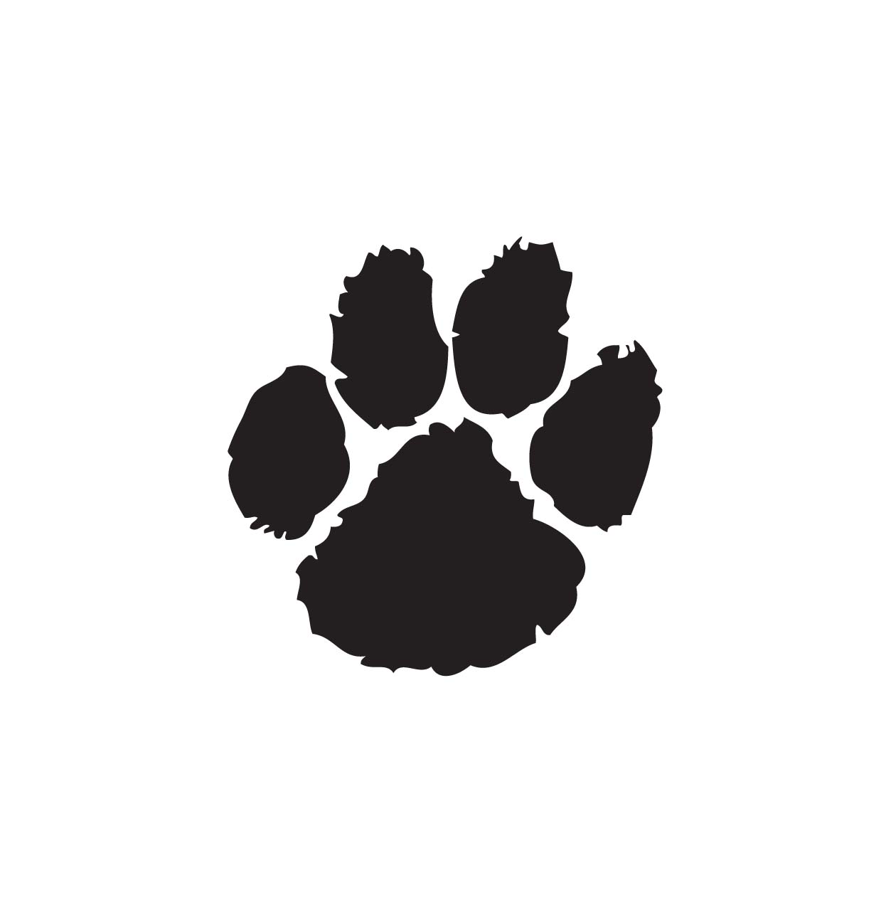Bulldog Paw Print | Clipart library - Free Clipart Images