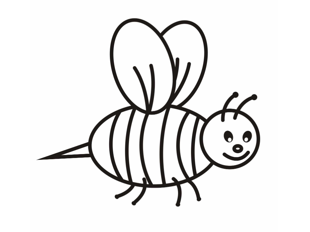 Free Coloring Pages Of Bumble Bee - deColoring