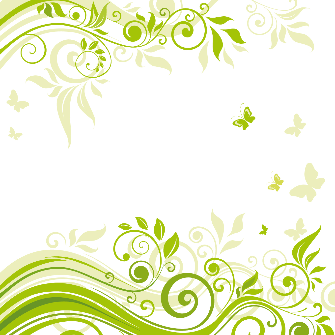 Beautiful flowers illustration background 02 vector Free Vector 