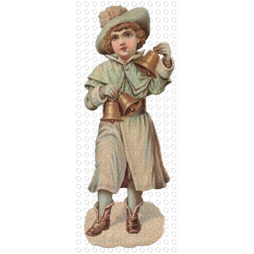 Victorian Child Bell ringer .GIF Clip Art