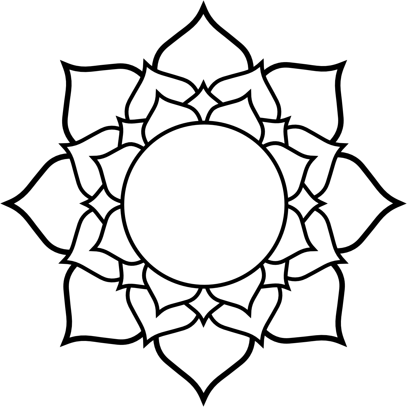 Free Lotus Flower Line Drawing, Download Free Lotus Flower Line Drawing