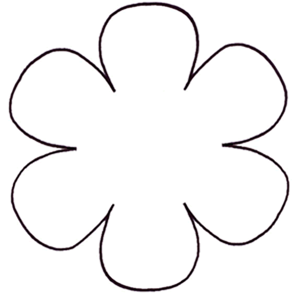 Free Flower Template Printable Download Free Flower Template Printable