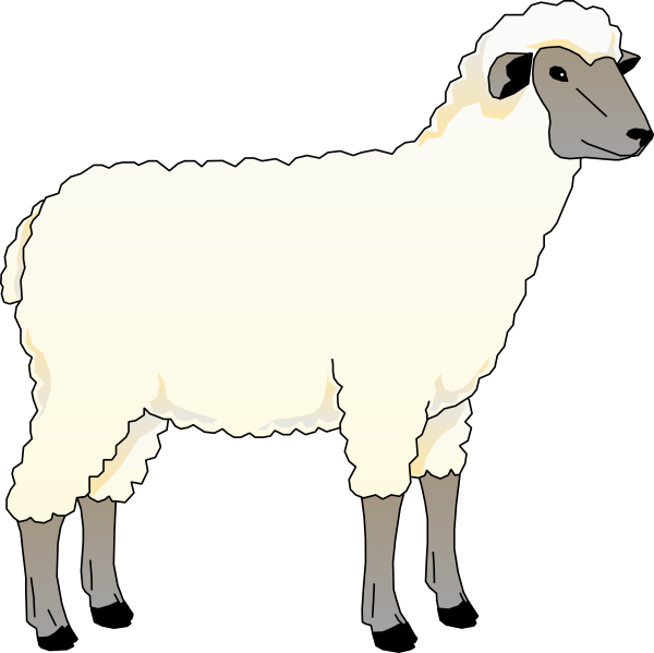 Sheep Ewe clip art Free Vector 