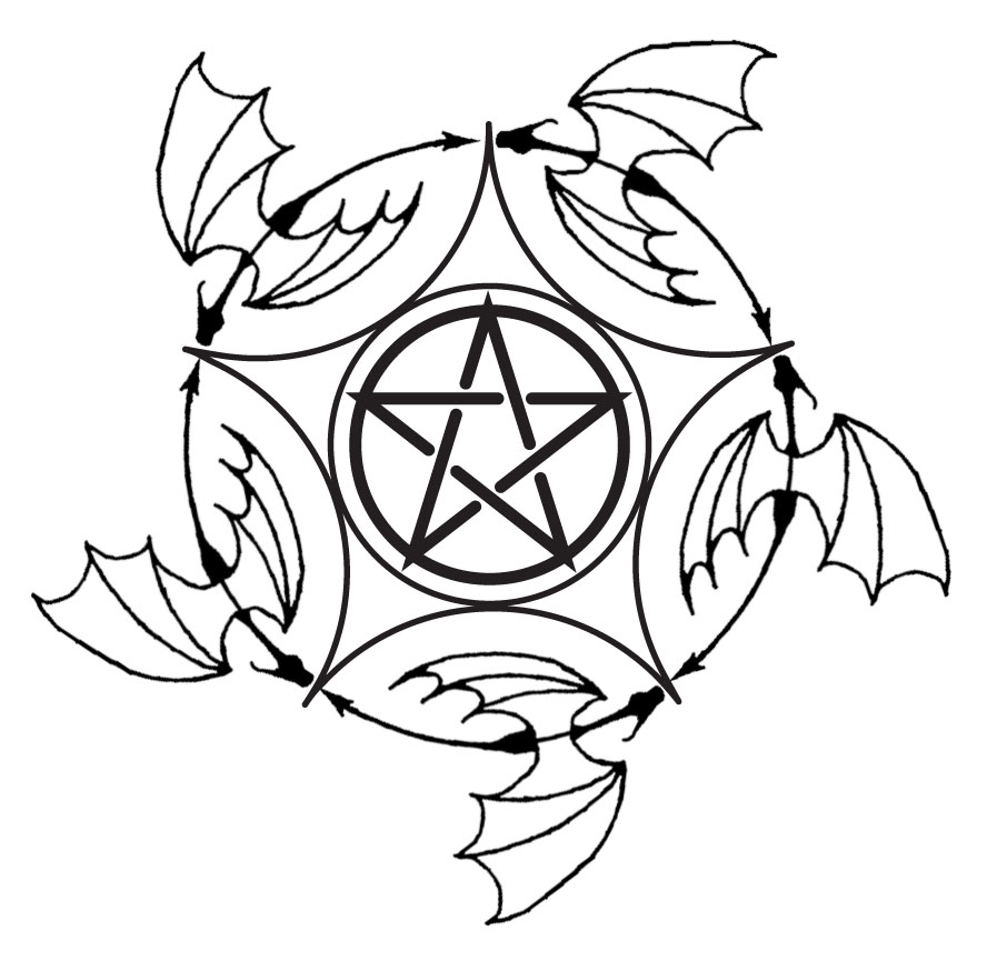 pentagram tattoos ~ Bred Southern Of Me
