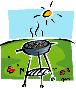 Pix For  Family Barbecue Clip Art