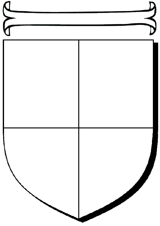 Coat Of Arms Shield Template - Clipart library