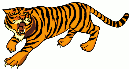 Free Bengal Tiger Clipart, 1 page of Public Domain Clip Art