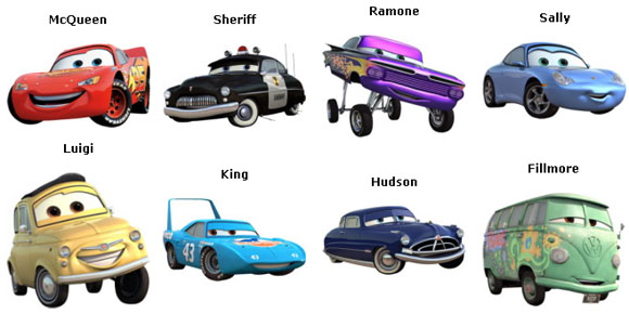 Cars Cartoon Movie 