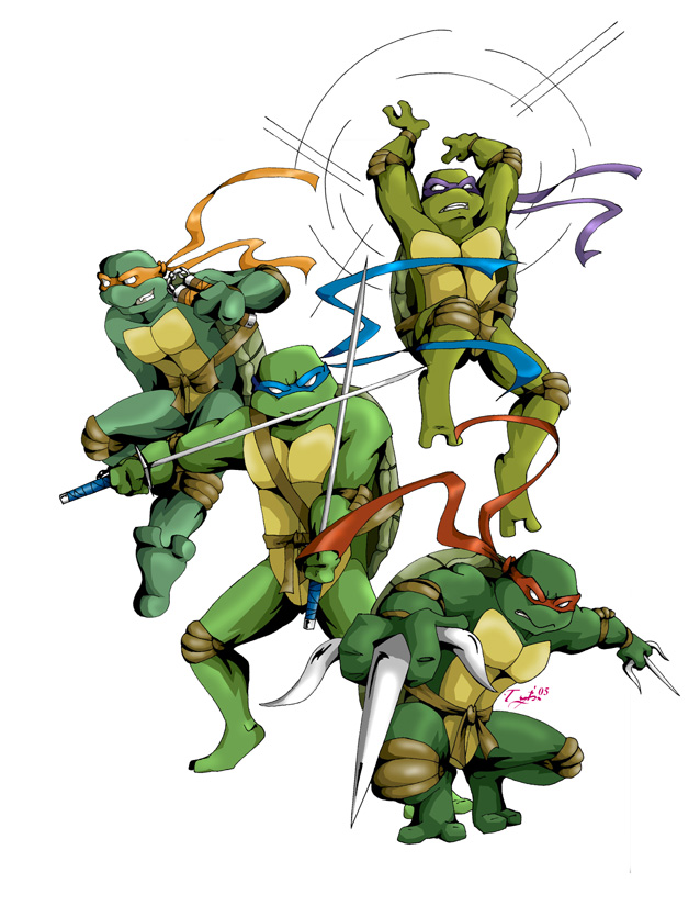 Teenage Mutant Ninja Turtles by Ty-Chou on Clipart library