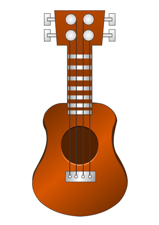 Acoustic Guitar SVG Vector file, vector clip art svg file 
