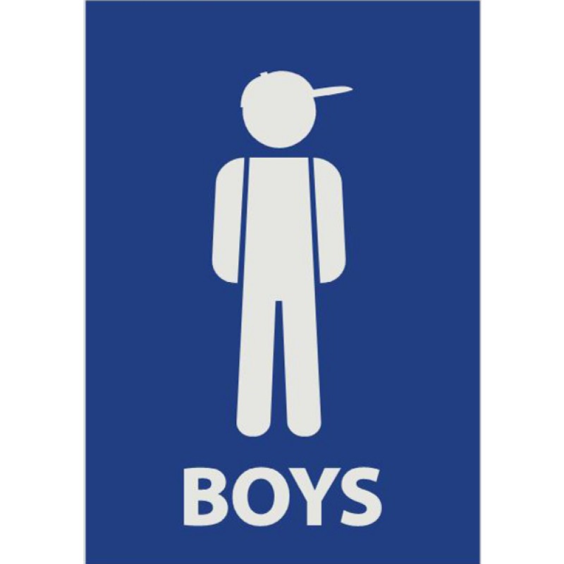 creative restroom signs for men, women, and unisex restrooms 